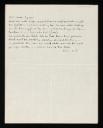 Karl Tratt, recipient: Marie-Louise Von Motesiczky, ‘Love letter from Karl Tratt’ [1931–2]