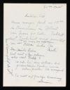 recipient: Elias Canetti, ‘Letter to Elias Canetti’ [1952]