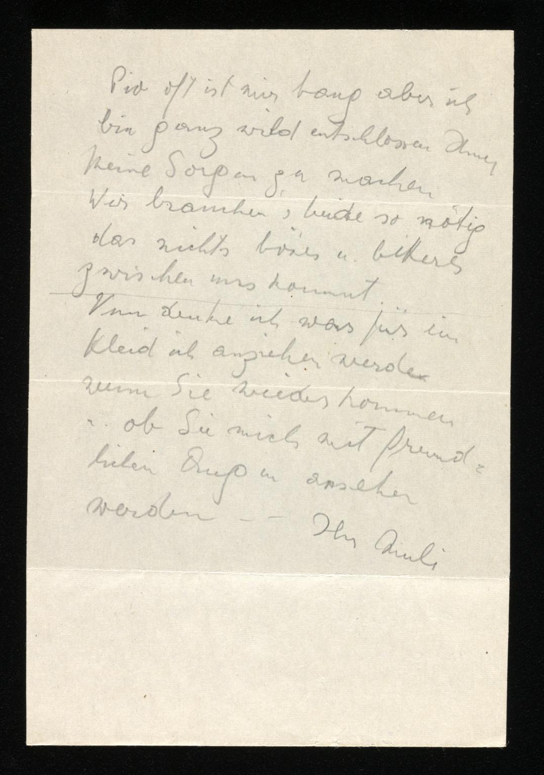 Letter to Elias Canetti', recipient: Elias Canetti, [23 August