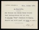 Albert Figdor, recipient: Henriette von Motesiczky, ‘Card with poem from Albert Figdor’ 18 May 1926