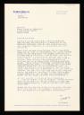 Benno Reifenberg, ‘Letter from Benno Reifenberg, Frankfurt am Main’ 22 November 1965