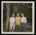 Unknown Photographer, ‘Photograph of Hans, Eduard and Walter Karplus’ 1968