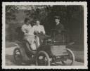 Unknown Photographer, ‘Photograph of Henriette von Motesiczky siting in a car with two other people’ [c.1890s]