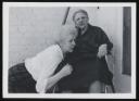 Unknown Photographer, ‘Photograph of Henriette von Motesiczky in a wheelchair with Marie-Louise von Motesiczky cuddled up next to her’ [c.1960s]
