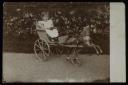 Unknown Photographer, ‘Photograph of Karl von Motesiczky as a young child in a toy carriage’ [c.1904–10]