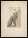 Professor Hans Lenhard, ‘Mounted photograph of Karl von Motesiczky as a child with a dog’ [c.1910s]