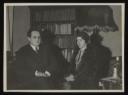 Unknown Photographer, ‘Photograph of Karl and Marie-Louise von Motesiczky sitting in a room’ [c.1930s]
