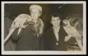 Unknown Photographer, ‘Photograph of Marie-Louise von Motesizcky and an unidentified woman each holding a parrot’ [c.1950s–1960s]
