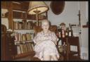 Unknown Photographer, ‘Photograph of Marie-Louise von Motesiczky sitting in an armchair in front of a lampstand and a bookshelf’ July 1984