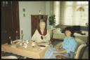 Unknown Photographer, ‘Photograph of Marie-Louise von Motesiczky seated at a table with an unidentified woman’ [c.1980s –1996]