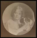Unknown Photographer, ‘Photograph of Marie-Louise von Motesiczky as a child with a puppy’ [c.1910s]