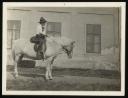 Unknown Photographer, ‘Photograph of Marie-Louise von Motesiczky sitting on a pony’ [c.1910s]