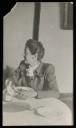 Unknown Photographer, ‘Photograph of Marie-Louise von Motesiczky having breakfast’ [c.1940s–1950s]