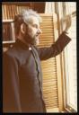 Marie-Louise Von Motesiczky, ‘Photograph of Victor de Waal wearing a cassock looking out of a window’ June 1977–January 1978