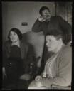 collection owner: Marie-Louise Von Motesiczky, ‘Photograph of Veza and Elias Canetti and Henriette von Motesiczky in their house in Amersham’ [1940s]  