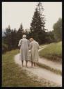 Marie-Louise Von Motesiczky, ‘Photograph of Milein Cosman’s mother and an unidentified woman, both walking away from the camera ’ November 1984