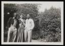 Unknown Photographer, ‘Photograph of Marie-Louise von Motesiczky with F.R. Kankam-Boadu and an unidentified young man during a visit to Amersham’ [1943–5]  