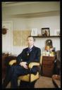 Marie-Louise Von Motesiczky, ‘Photograph of Dr Cyril Scurr, posing for his portrait in Marie-Louise’s studio ’ [1987]