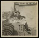 Unknown Photographer, ‘Photograph of Siegfried Sebba seated at a table on a balcony ’ [c.1920s–1930s]
