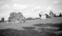 Paul Nash, ‘Black and white negative, stones at Avebury’ 1942