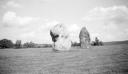 Paul Nash, ‘Black and white negative, stones at Avebury’ 1942