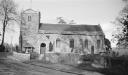 Paul Nash, ‘Black and white negative, church of St Mary, Charlton Marshall, Dorset’ 1935