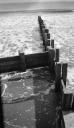 Paul Nash, ‘Black and white negative, breakwater at Dymchurch, Kent’ 1932
