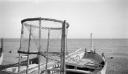 Paul Nash, ‘Black and white negative, boat on the shore near Nice’ [c.1933–4]