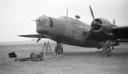 Paul Nash, ‘Black and white negative, a Vickers Wellington bomber’ 1940