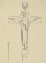 Alan L. Durst, ‘Design for head of processional cross, Middleton Parish Church, Lancashire’ [1953]