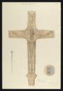 Alan L. Durst, ‘Revised design for head of processional cross, Middleton Parish Church, Lancashire’ September 1953
