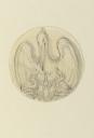 Alan L. Durst, ‘Design for medallion with pelican for processional cross, Bury Church, Lancashire’ April 1954