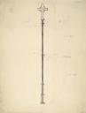 Alan L. Durst, ‘Design for processional cross, St Matthews Church, Brixton’ [1919]