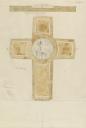 Alan L. Durst, ‘Design for altar cross, How Chapel, Herefordshire’ 13 December 1942