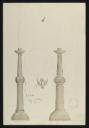 Alan L. Durst, ‘Design for pair of candlesticks’ 28 September 1948
