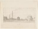 Algernon Newton, ‘Squared sketch for ‘Hall of Memory, Birmingham’’ [c.1929]