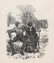 Charles Samuel Keene, ‘Wood engraving titled ‘A Sunday Story: The Service in the Open Air’’ 26 March 1887
