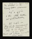 Duncan Grant, recipient: Vanessa Bell, ‘Postcard from D.G. [Duncan Grant] to Vanessa Bell’ [12 October 1917]