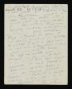 Duncan Grant, recipient: Vanessa Bell, ‘Postcard from D.G. [Duncan Grant] to Vanessa Bell’ [27 September 1920]
