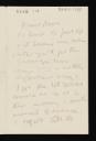 Charleston Trust (Lewes, UK), ‘Page 1’ [8 October 1921]