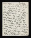 Duncan Grant, recipient: Vanessa Bell, ‘Postcard from D.G. [Duncan Grant] to Vanessa Bell’ [24 April 1922]