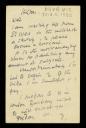 Duncan Grant, recipient: Vanessa Bell, ‘Postcard from D. [Duncan Grant] to Vanessa Bell’ [30 September 1931]