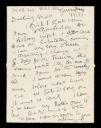 Duncan Grant, recipient: Vanessa Bell, ‘Letter from D. [Duncan Grant] to Vanessa Bell’ [6 April 1933]
