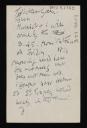 Duncan Grant, recipient: Vanessa Bell, ‘Postcard from D. [Duncan Grant] to Vanessa Bell’ [14 March 1940]