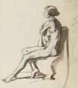 David Jones, ‘Sketch of ‘Miss Price’’ 1919