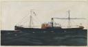 David Jones, ‘Study of ‘Severin’ Cargo Steamship’ [c.1907]