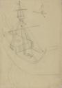 David Jones, ‘Study of part of a ship’ [c.1925–35]