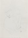 David Jones, ‘Study of a cat’ 1930–9