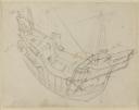 David Jones, ‘Sketch diagram of ship’ [c.1960–2]