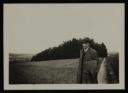 Anonymous, ‘Photograph of Bernard Meninsky taken on a track road at Woodbridge’ 1932